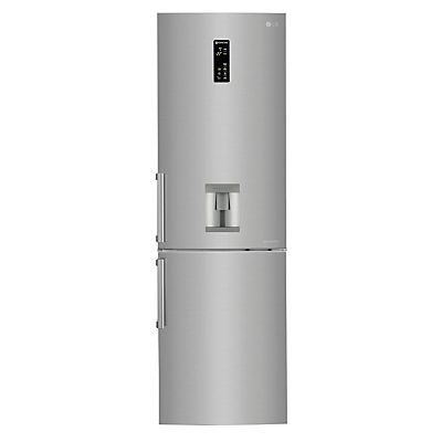 LG GBF59PZKZB Freestanding Fridge Freezer, A++ Energy rating, 60cm Wide, Premium Steel